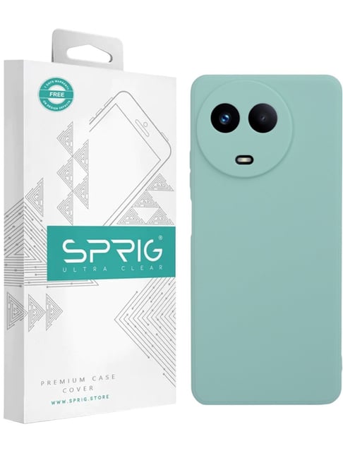 Sprig Back Cover for realme 11x 5G (Blue)-picture-41