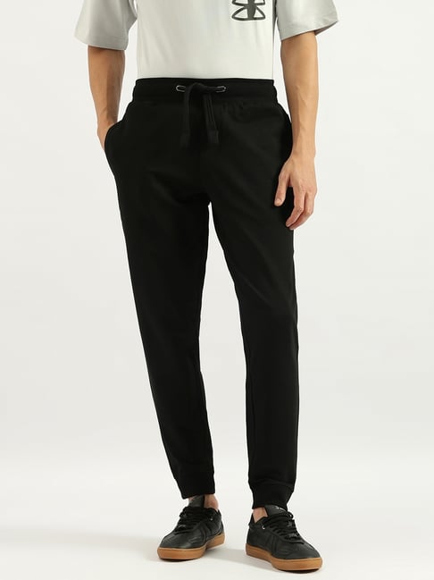 United Colors Of Benetton Black Slim Fit Joggers