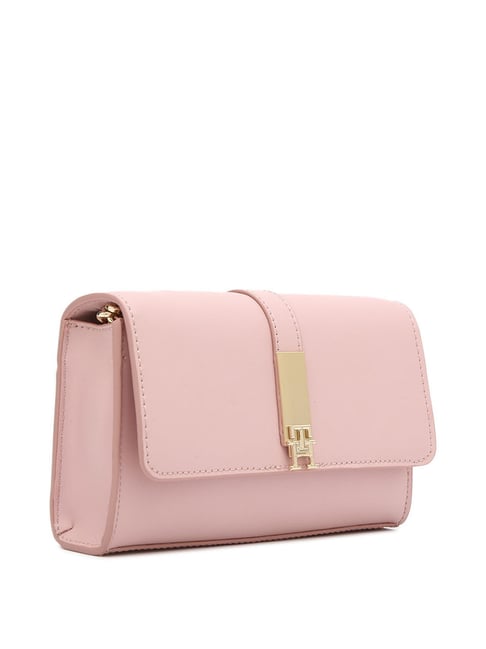 TOMMY HILFIGER Foggy Pink PU Sling Bag-picture-43