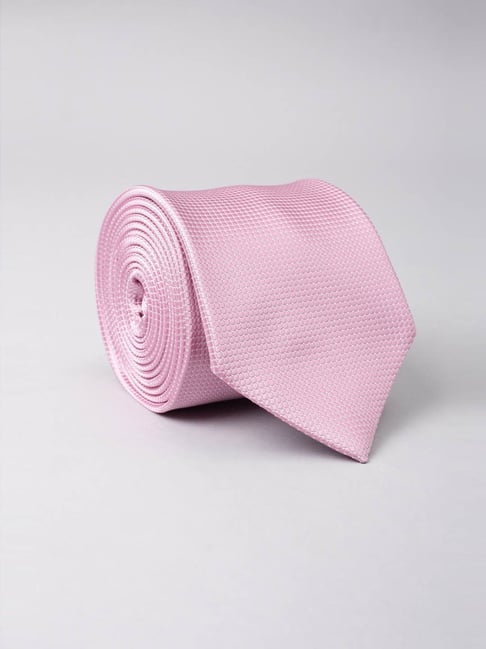 Van Heusen Pink Embroidered Tie-picture-47
