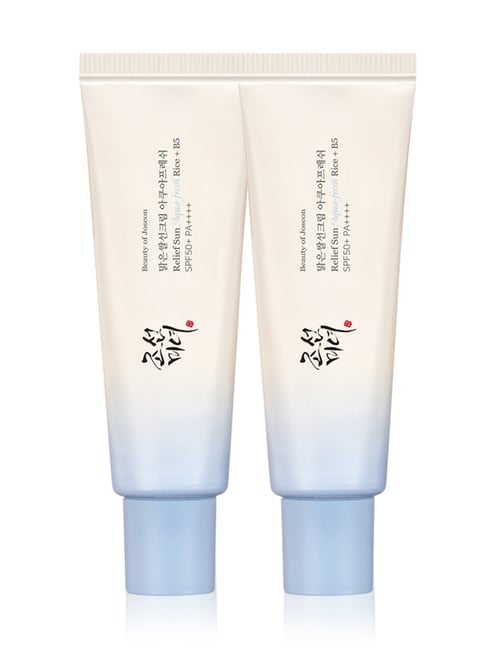 Beauty Of Joseon Relief Sun Aqua Fresh Rice + B5 SPF50+ PA++++ - Pack Of 2