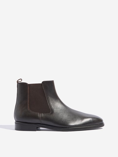 SOLEPLAY by Westside Dark Brown Chelsea Boots - Main Image