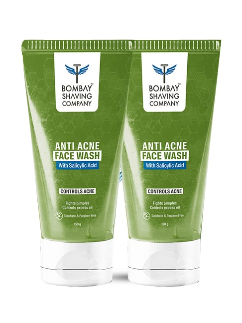 Bombay Shaving Company Anti Acne Facewash - Pack Of 2