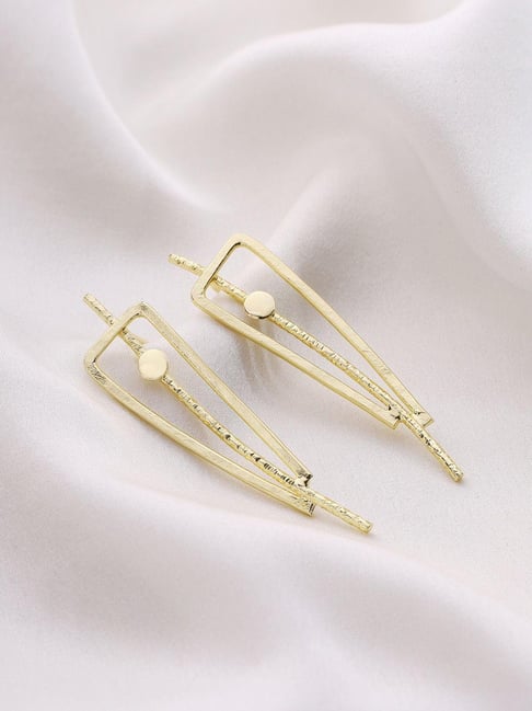 Priyaasi Gold Contemporary Drop Earring-picture-40
