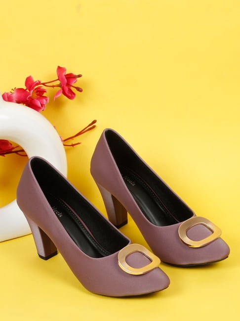 Buy Flat N Heels Women's Purple Pump Shoes at Best Price Tata CLiQ