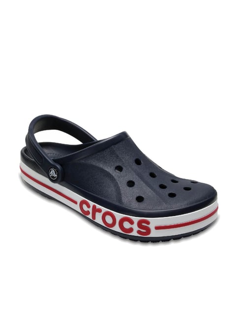 Crocs Men's Bayaband Dark Navy Back Strap Clogs-picture-12