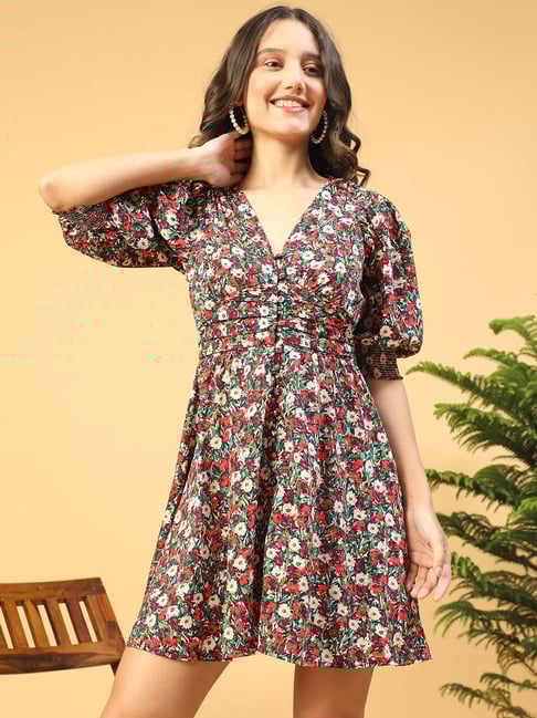 Oxolloxo Multicolor Regular Fit Dress-picture-30