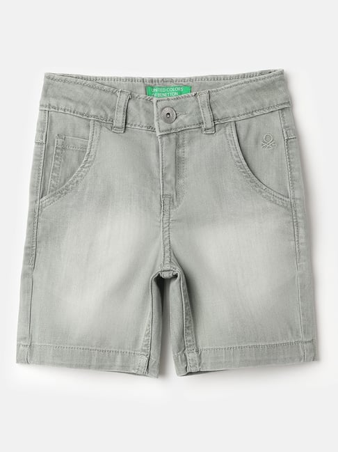 Buy Flowy Bermudas With Sash - Benetton in Kuwait