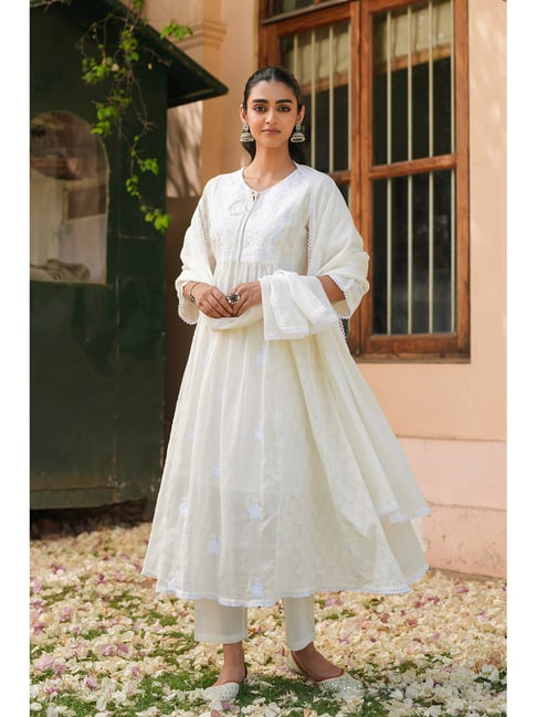 cotton jacquard dress material Ganga Ireshii 4847 Dress Material Wholesale Catalogue