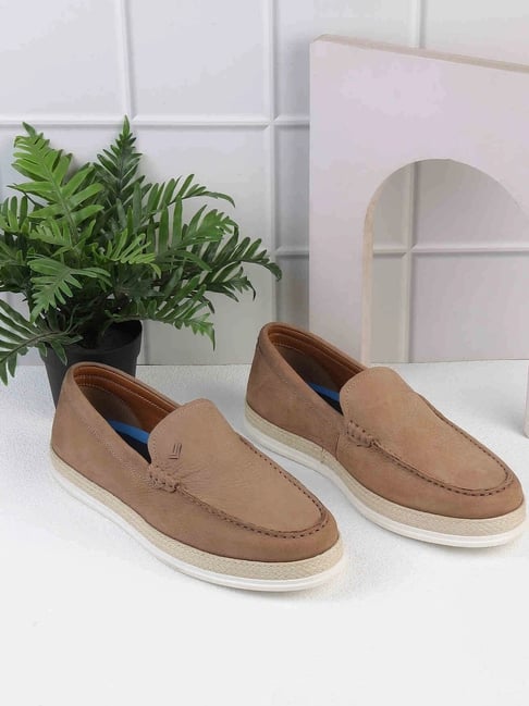 Metro Men's Camel Loafers-picture-19