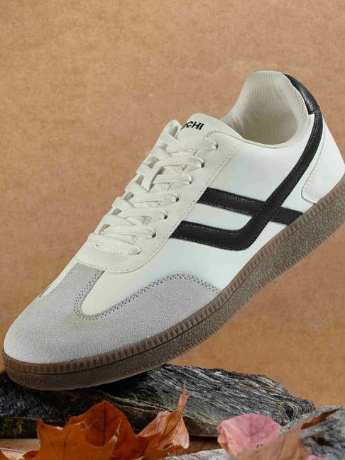 Mochi Men's Off White Sneakers-picture-23