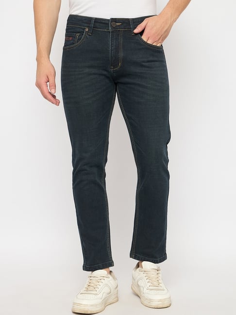 Duke Green Blended Slim Fit Washed Jeans-picture-20