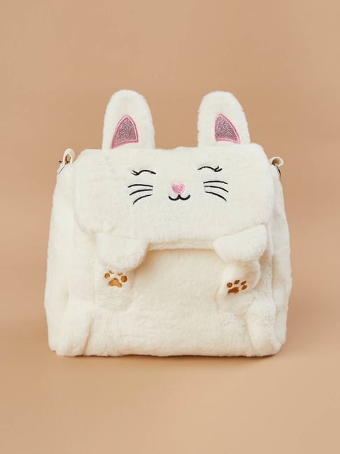 Ginger by Lifestyle White Solid Backpacks-picture-26