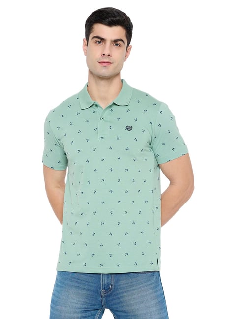 Duke Green Blended Slim Fit Printed Polo T-Shirt-picture-18