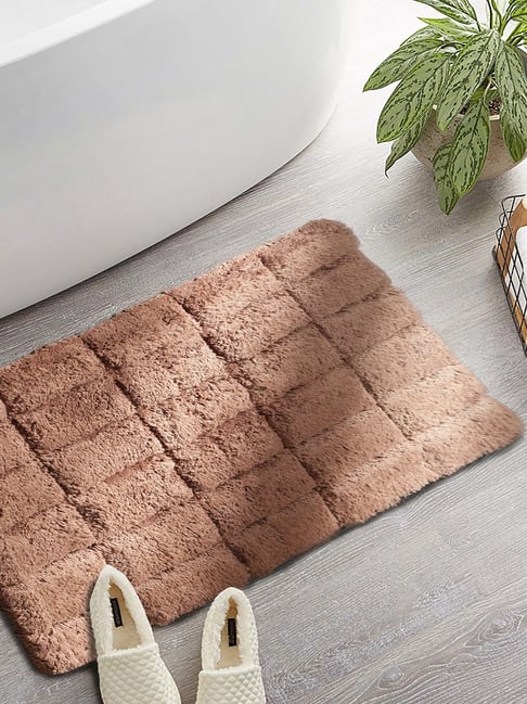 Maspar Brown Cotton Bath Mat