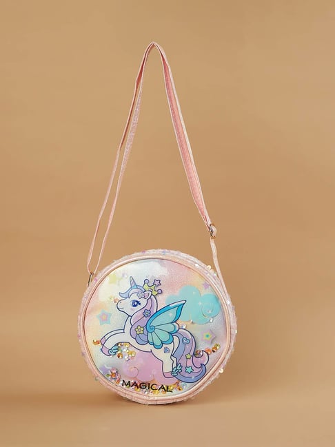 Ginger by Lifestyle Pink Printed Backpacks-picture-42