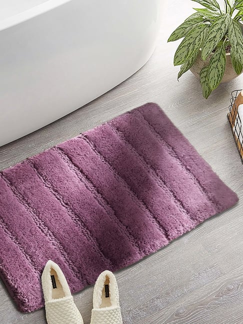 Maspar Wine Cotton Bath Mat