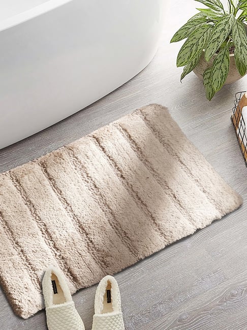 Maspar Neutral Cotton Bath Mat