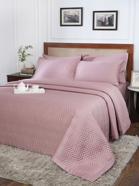 Maspar Red Cotton Double Quilt