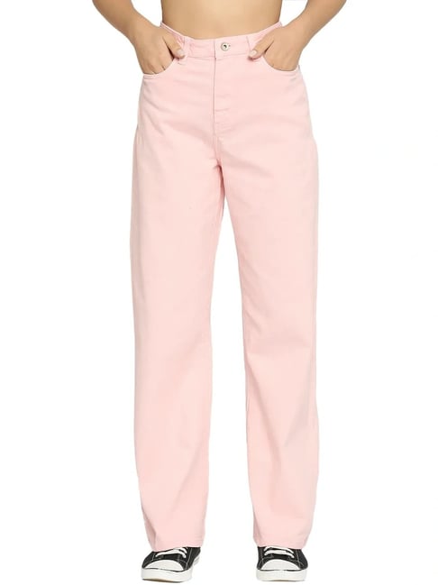 Being Human Pink Loose Fit Jeans-picture-13