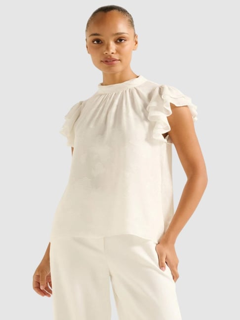 forever new Ines Flutter Sleeve Blouse-picture-14