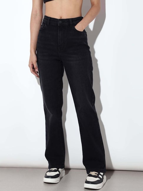 Only Black Straight Fit Jeans-picture-18