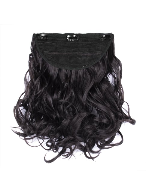 Stasia Street Clip-In Full-wavy Dark Brown Hair Extensions - 18 Inches