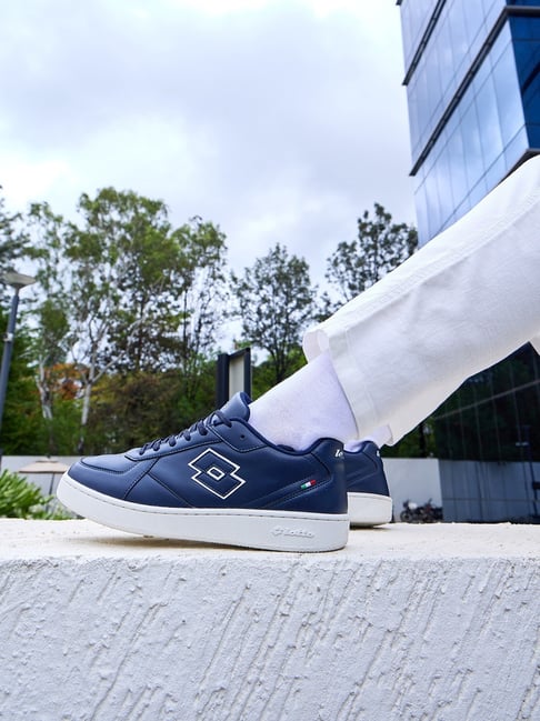 Lotto Men's Autograph Nxt Navy & White Sneakers-picture-44