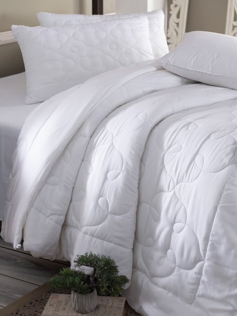 Masper Microfiber Super Soft Solid Duvet Filler for Double Bed