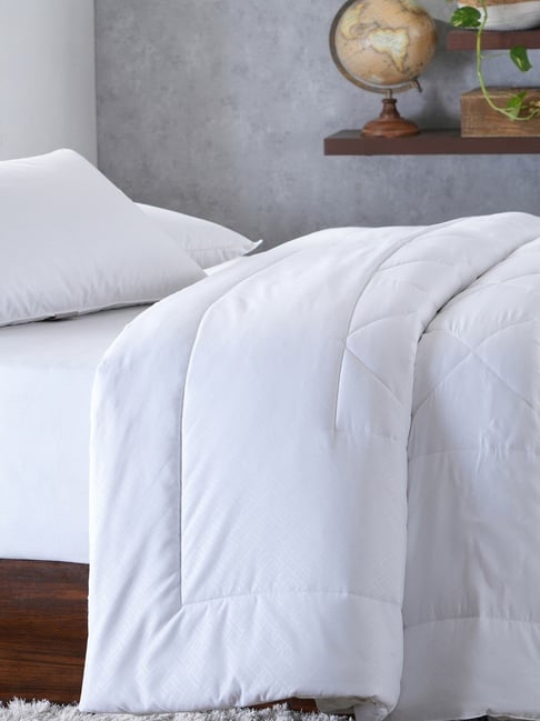 Buy Masper Microfiber Super Soft Solid Duvet Filler for Double Bed