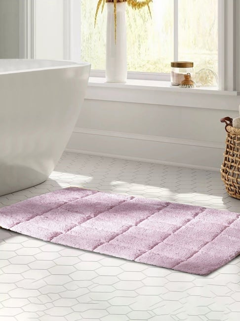 Maspar Wine Cotton Anti-Skid Quick Dry Water Absorbent Bath Mat