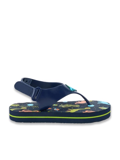 Pantaloons Junior Kids's Navy Ankle Strap Sandals-image-41