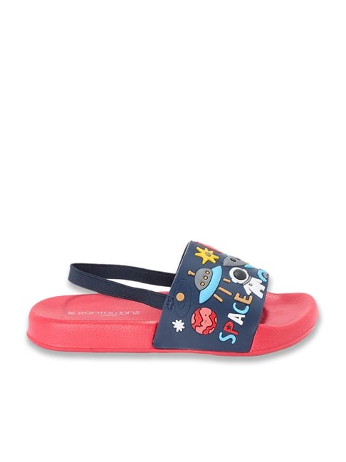 Pantaloons Junior Kids's Orange Back Strap Sandals-picture-24