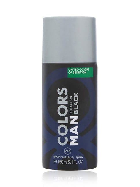 United Colors of Benetton Colors Man Black Deodorant Spray - 150 ml-picture-38