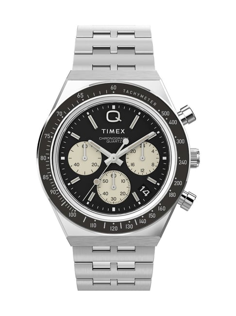 Timex Top Mens Watches Under 100 TIMEX Q Black Round Dial Analog