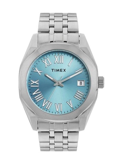 Buy Timex Tiffany Blue Round Dial Analog Mens Watch - TWEG296SMU03