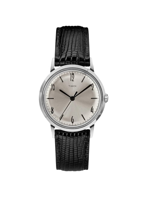 Buy TIMEX Marlin Reissue Silver Tone Mechanical Mens Watch