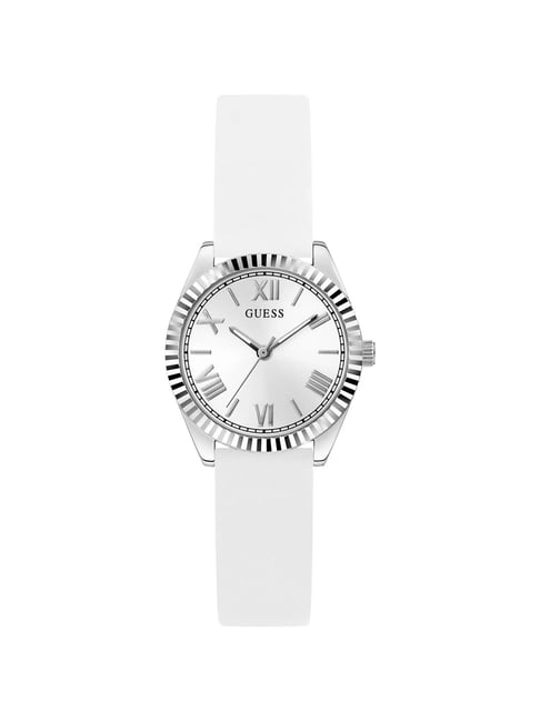 GUESS Gd Mini Luna Silver Tone Round Dial Analog Womens Watch - GW0724L1-picture-29