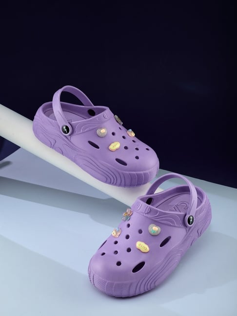 Campus Women's Lavender Back Strap Sandals