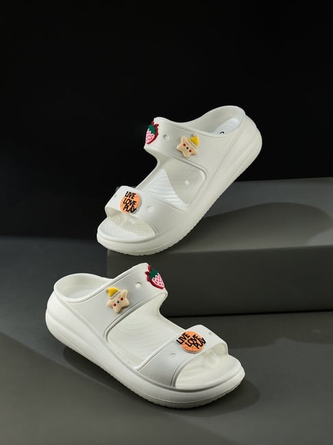 Campus Women's White Slides