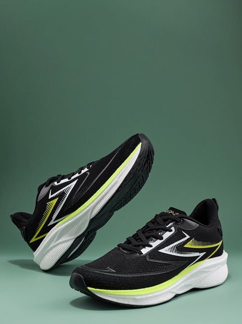 Campus Men's Black Running Shoes