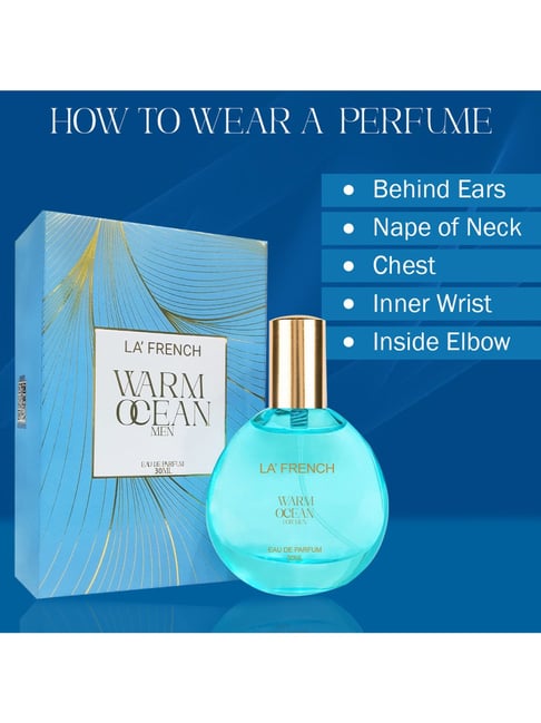 Buy La'french Warm Ocean Eau de Parfum for Men 30 ml for Online