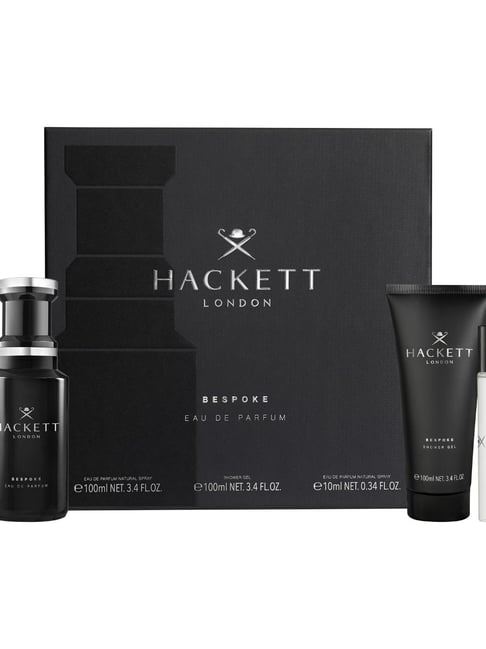 hackett london Hackett Bespoke Eau de Parfum, Shower Gel & Pen Spray Gift Set-picture-48