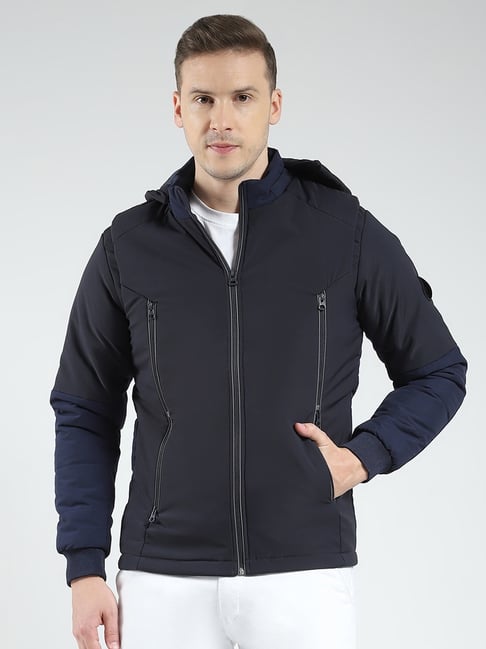 Monte Carlo Black Regular Fit Jacket-image-43
