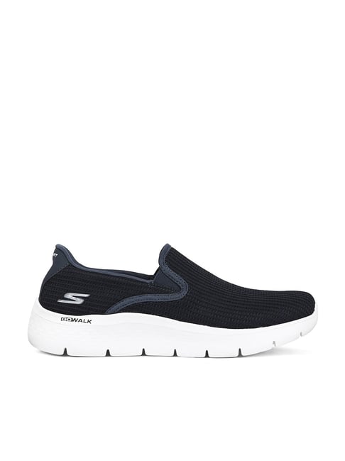 Skechers Mens GO WALK FLEX Navy Walking Shoes