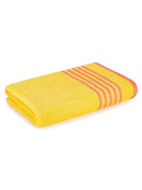 Layers Basicx Yellow Cotton Bath Towel-picture-22