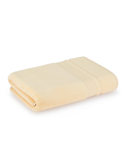 Boutique Living Platinum Pulse Beige Cotton Bath Towel-picture-28