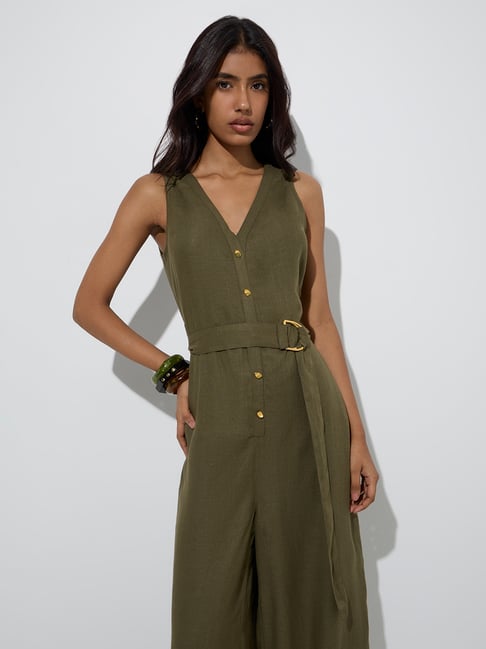 todayful】Linen Sleeveless Combinaison TODAYFUL Linen Sleeveless