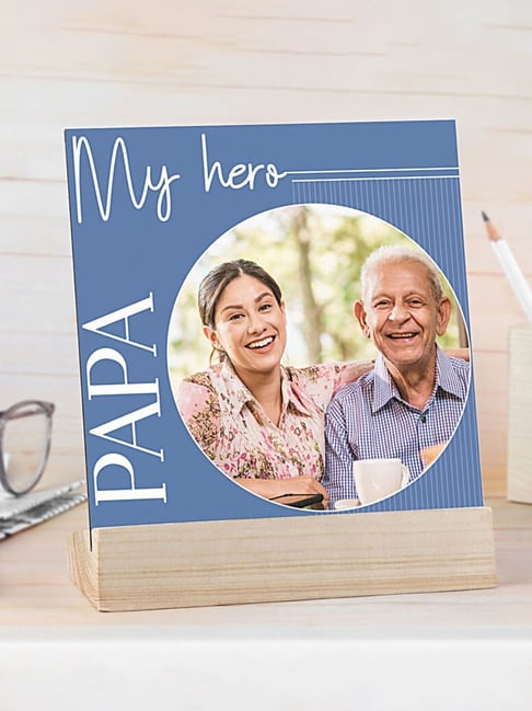 FNP Multicolor MDF Personalised Photoframe for Dad
