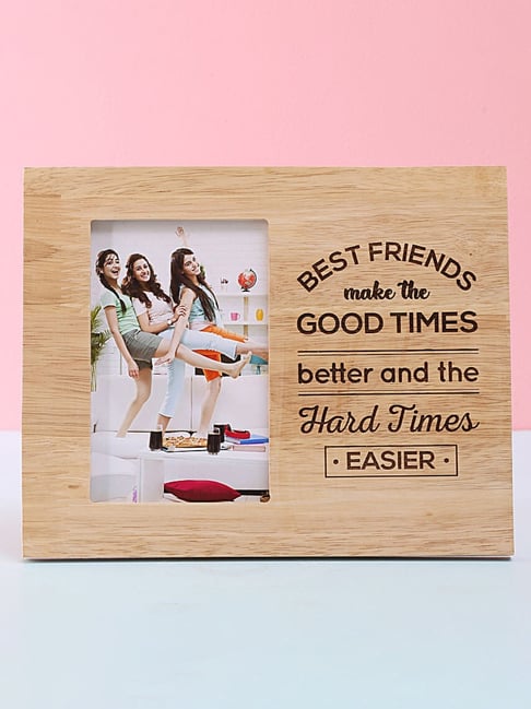 FNP Multicolor MDF Personalised Photoframe for Best Friend